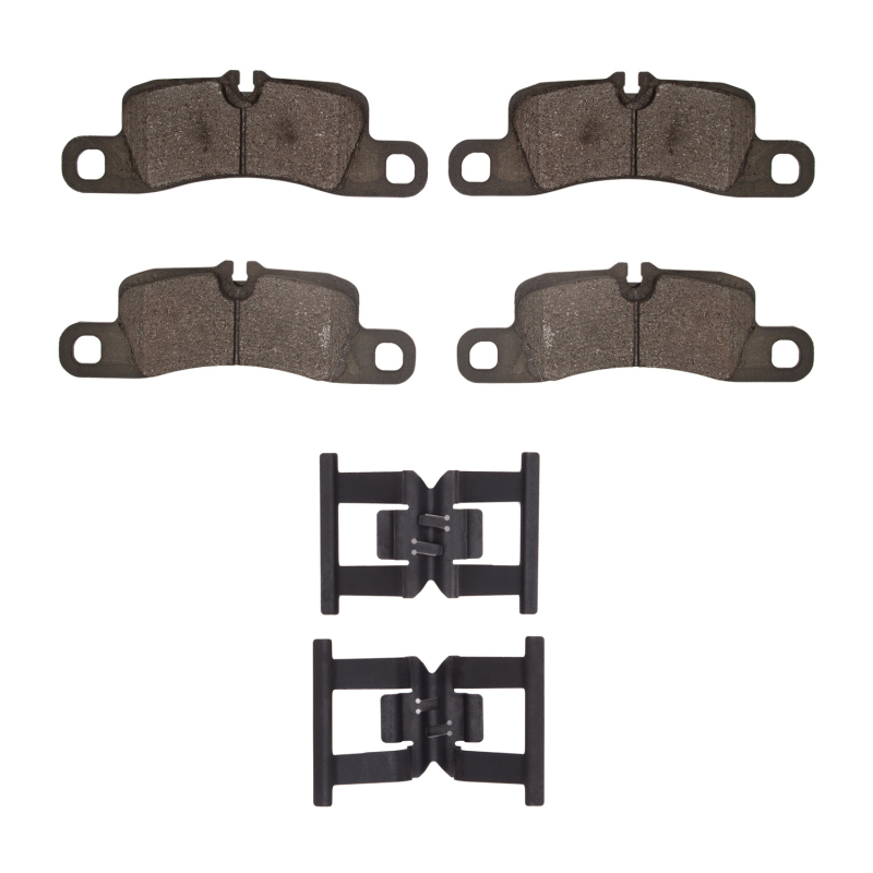 Porsche Cayenne Brake Pads - Rear - R1 Concepts - Ceramic - `11-`18